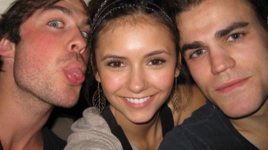 Nina Dobrev, Ian Somerhalder und Paul Wesley