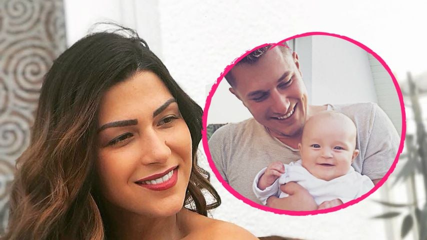 Kleiner Sonnenschein: Incis Mila schäkert mit ihrem Papa!