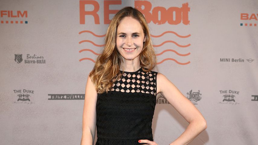 Inez Bjørg David bei einer Party von Bavaria Film in Berlin