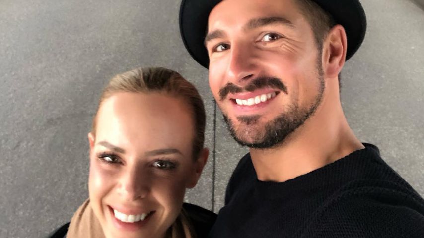 Isabel Edvardsson holt Family zum Training mit Benjamin dazu