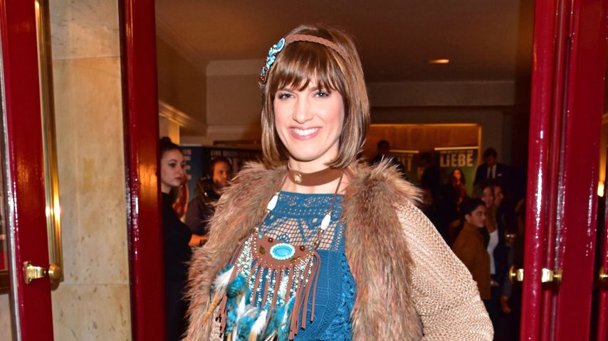 Isabell Horn auf der "Winnetou – eine neue Welt"-Premiere in Berlin