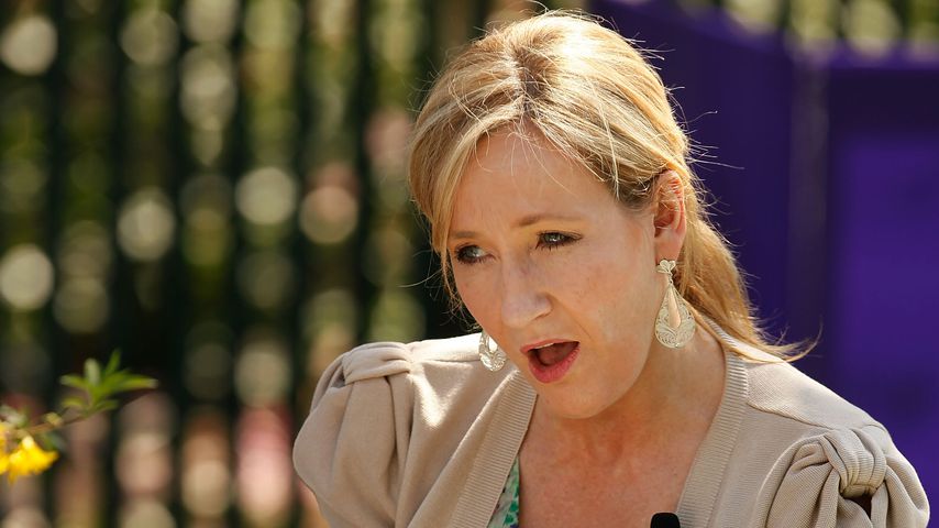 J.K. Rowling bei einer "Harry Potter"-Lesung