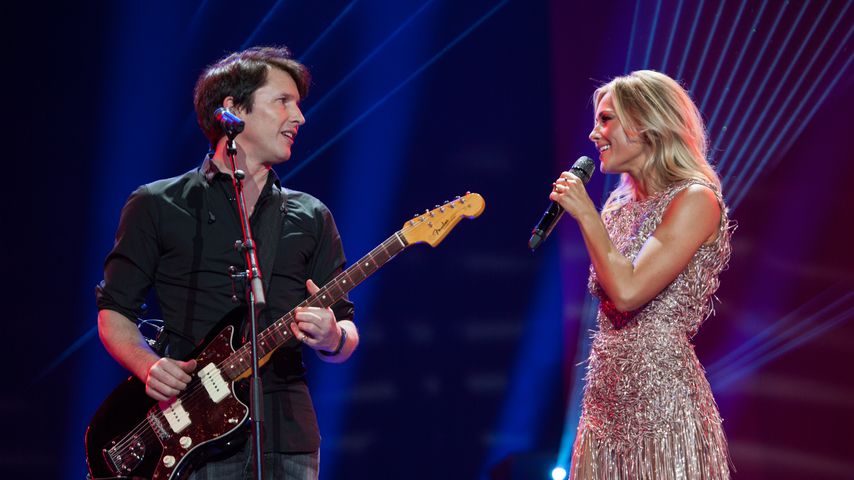 James Blunt und Helene Fischer in der Helene-Fischer-Show 2017