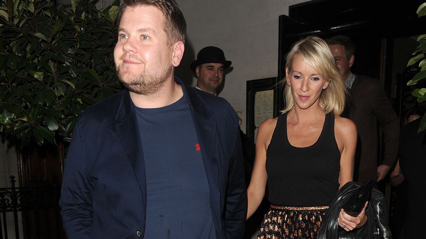James Corden mit seiner Ehefrau Julia