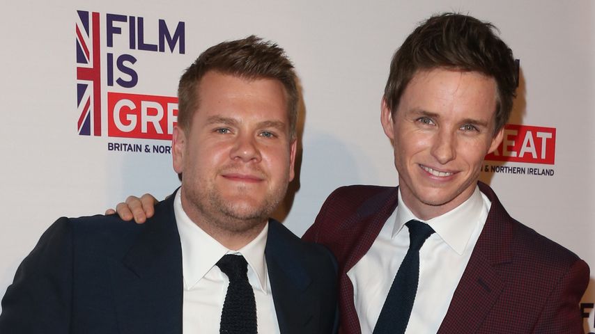 James Corden und Eddie Redmayne bei der "Film Is GREAT" Gala