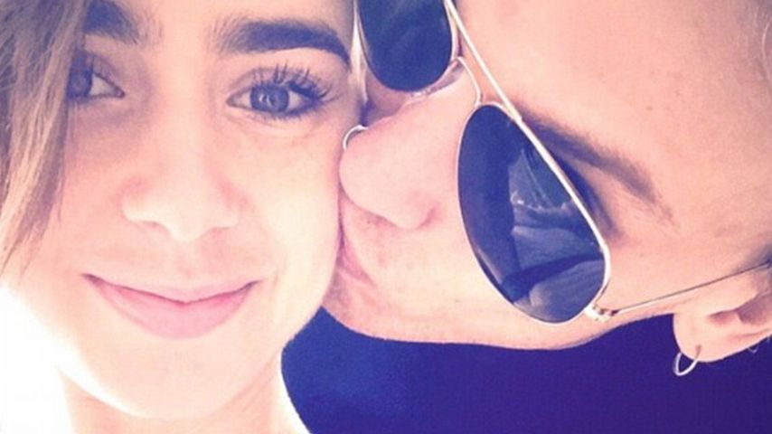 Lily Collins und Jamie Campbell Bower