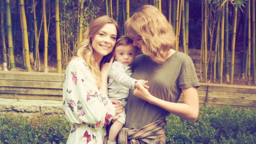 Taylor Swift, Jaime King und Leo Thames Newman