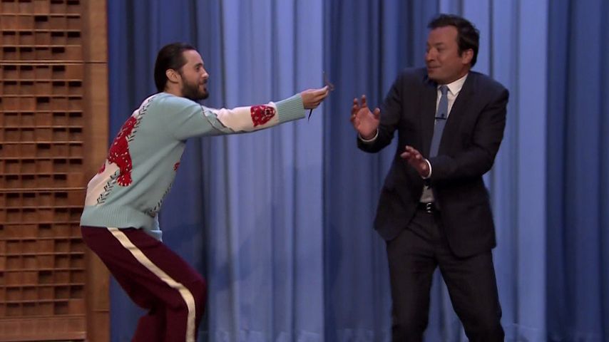 Jared Leto in der "The Tonight Show Starring Jimmy Fallon"