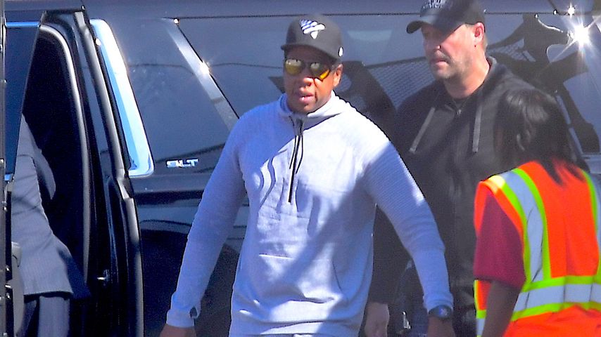 Jay-Z & Beyoncé: Zum 1. Mal seit Geburt mit Twins unterwegs!