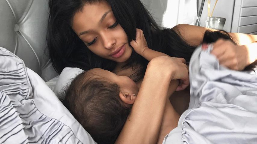 Jayde Pierce und ihre Tochter Ayla