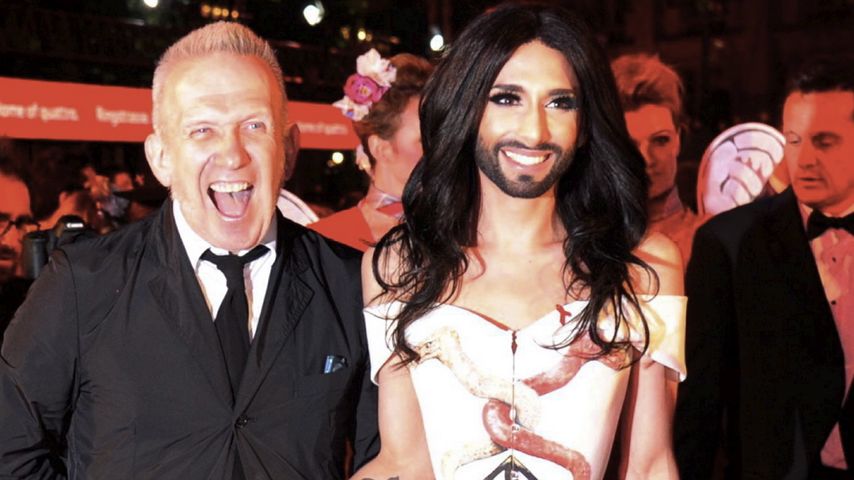 Conchita Wurst und Jean Paul Gaultier