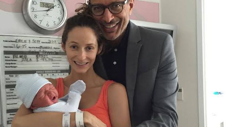 Jeff Goldblum und Emilie Livingston