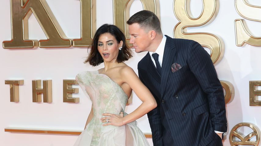 Jenna Dewan Tatum und Channing Tatum bei einer Premiere in London