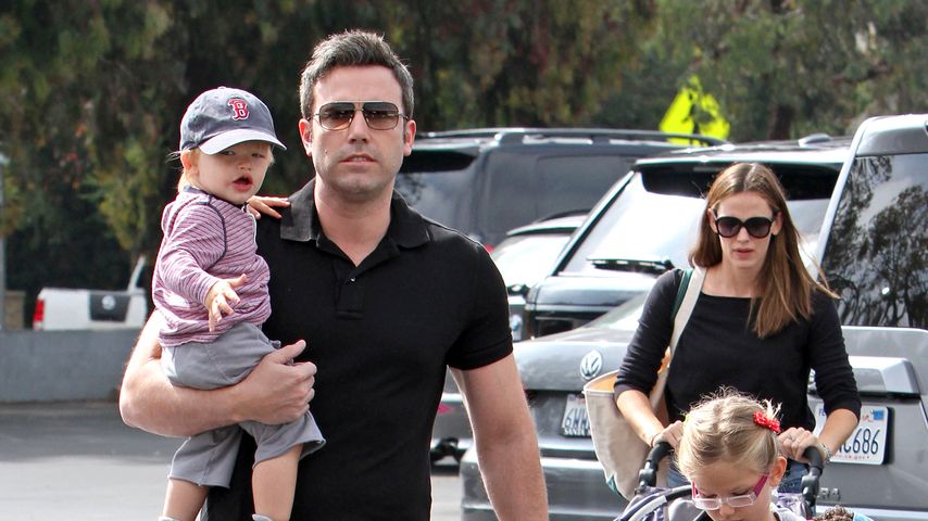 Ben Affleck und Jennifer Garner mit Kindern