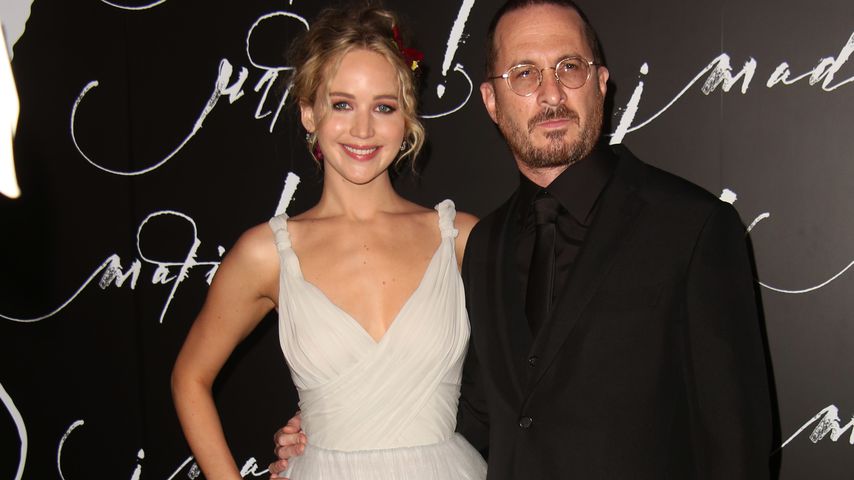 Jennifer Lawrence und Darren Aronofsky bei der "Mother!"-Premiere in New York