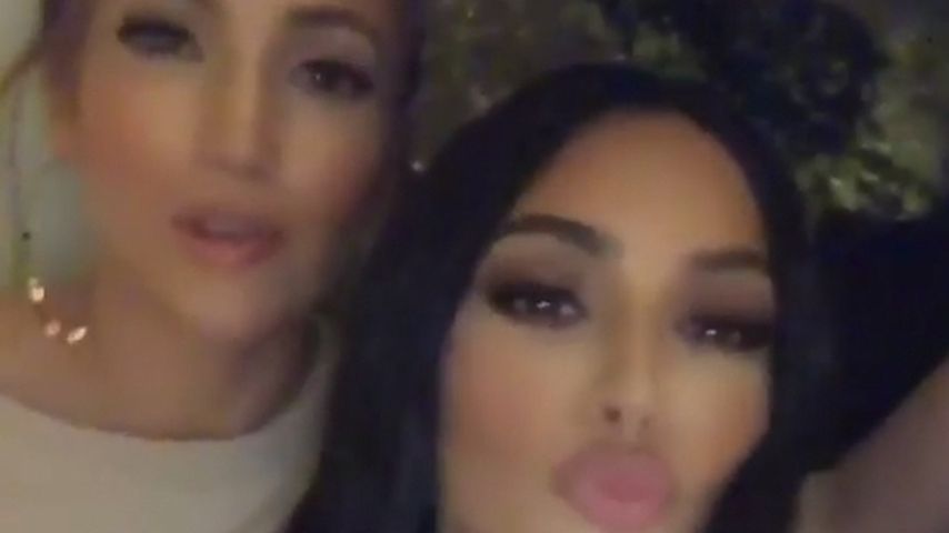Fan-Girl Kim Kardashian: Jennifer Lopez kommt zum Filmabend
