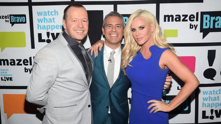 Jenny McCarthy, Donnie Wahlberg und Andy Cohen