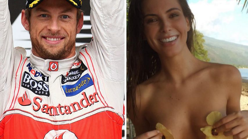 Jenson Button und Brittny Ward