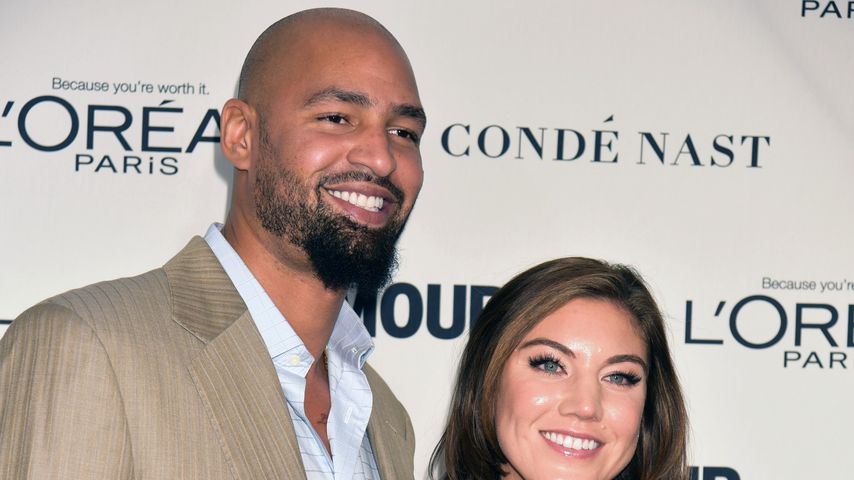 Hope Solo und Jerramy Stevens