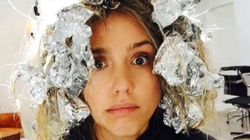 Jessica Alba beim Friseurbesuch 2014