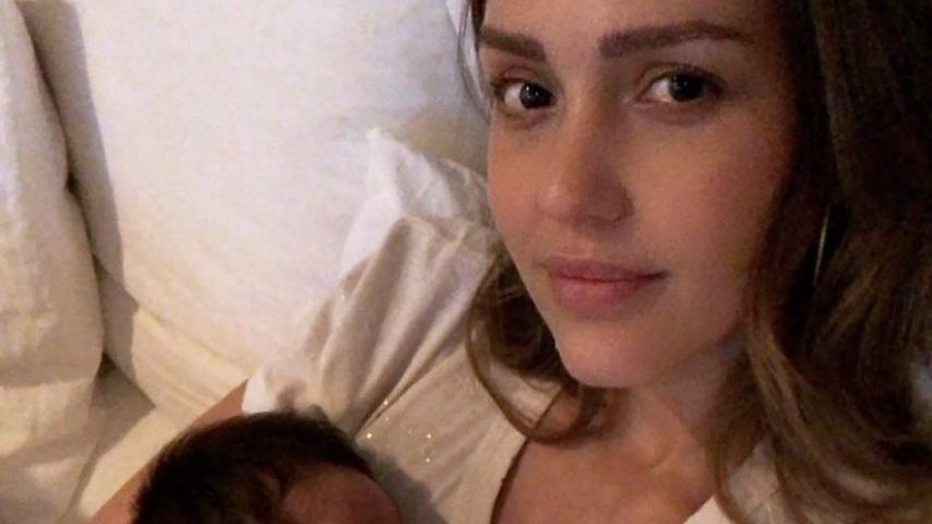 Jessica Alba mit Sohn Hayes