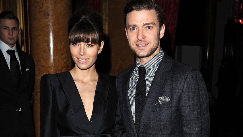 Justin Timberlake und Jessica Biel