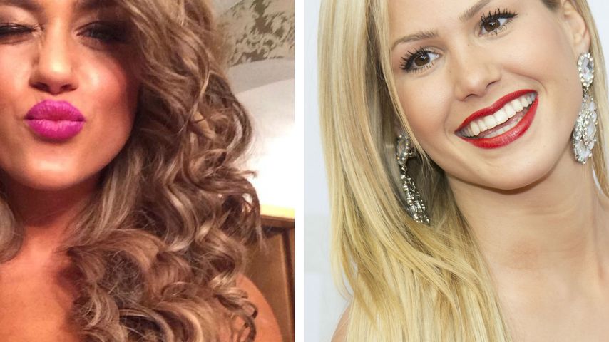 Angelina Heger und Jessica Paszka