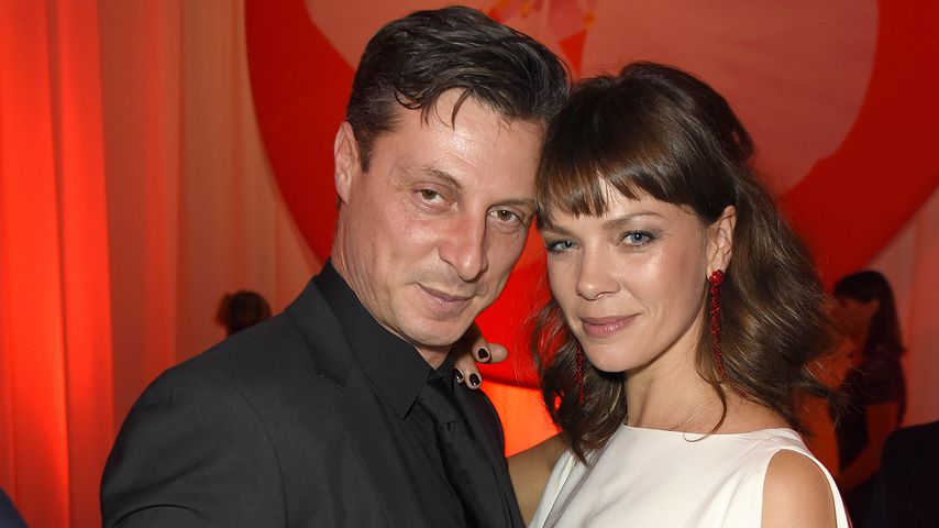 Schauspielerin Jessica Schwarz und ihr Freund Markus Selikovsky
