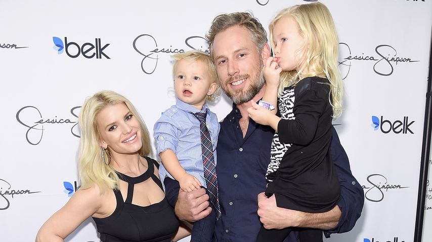 Jessica Simpson, Ace Knute Johnson, Eric Johnson und Maxwell Drew Johnson
