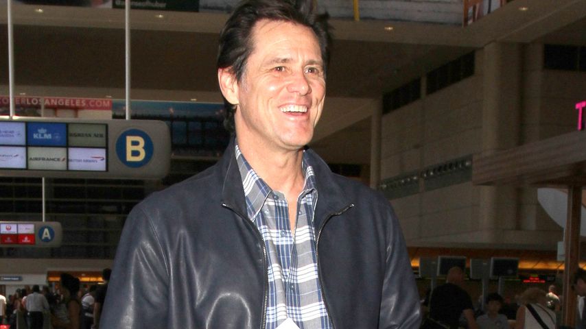 Jim Carrey bei seiner Ankunft in Los Angeles