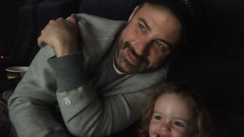 Jimmy Kimmel mit seiner Tochter Jane