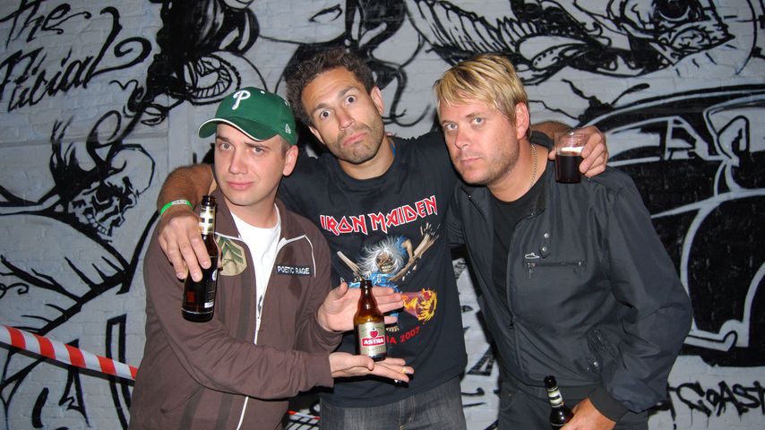 Jimmy Pop, Evil Jared Hasselhoff und Yin von der Bloodhound Gang