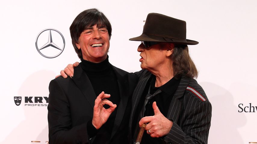 Joachim Löw und Udo Lindenberg beim Bambi 2016