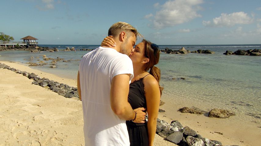 Jessica Paszka und Johannes Haller auf einem Bachelorette-Dreamdate