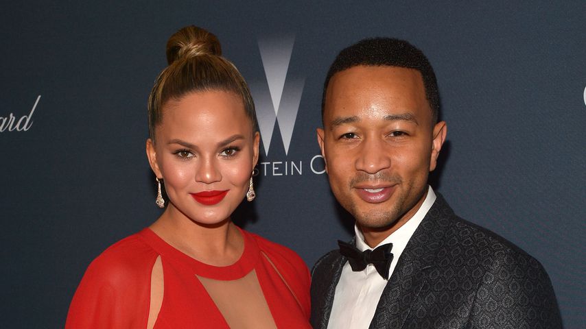 Chrissy Teigen und John Legend bei einem Pre-Oscar Dinner 2016