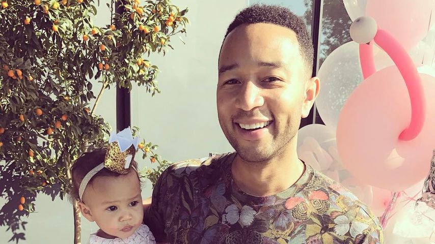 Kein Bock auf Papas Gesang: Luna meckert John Legend an