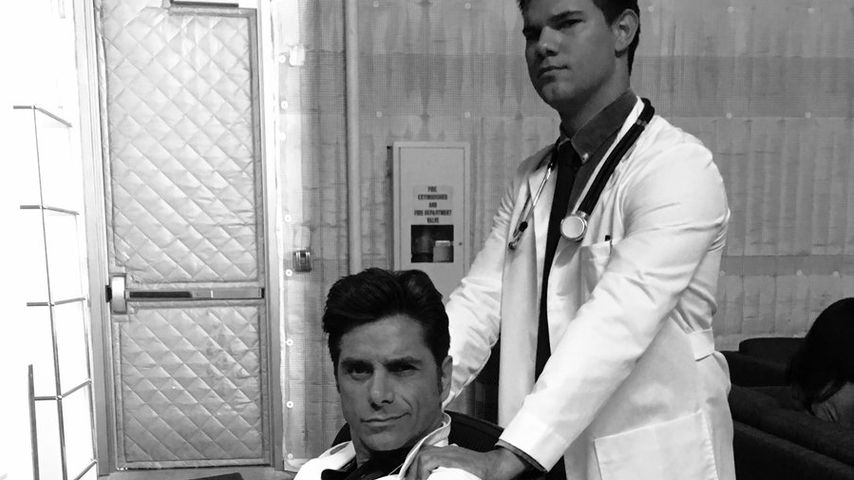 John Stamos und Taylor Lautner