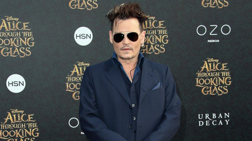 Johnny Depp bei der Premiere von "Alice im Wunderland" in Hollywood