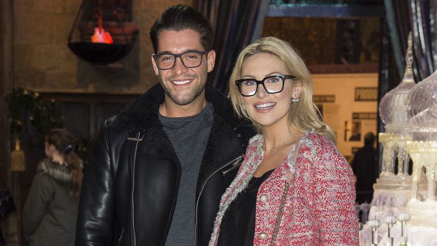 Jonny Mitchell und Stephanie Pratt bei der "Hogwarts in the Snow"-Preview