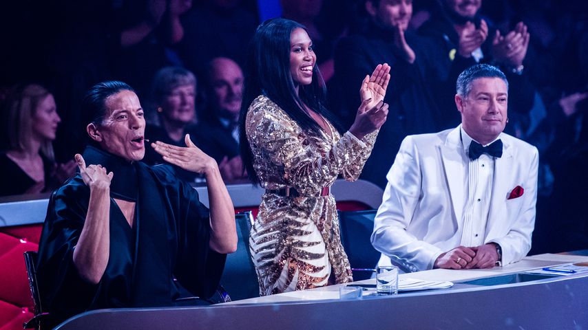 Jorge Gonzalez, Motsi Mabuse und Joachim Llambi bei "Let's Dance"