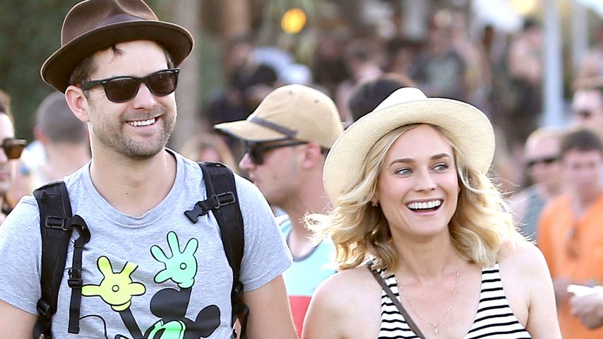Diane Kruger und Joshua Jackson auf dem Coachella Festival 2014