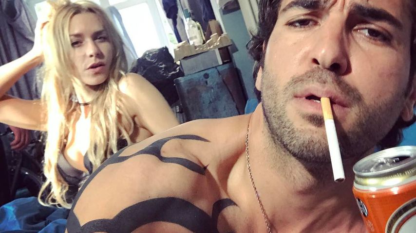 Julia Dietze und Elyas M'Barek am Set von "Fack ju Göhte 3"