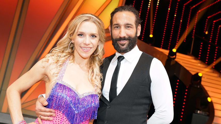 Julia Dietze und Massimo Sinató in der ersten Folge von "Let's Dance"