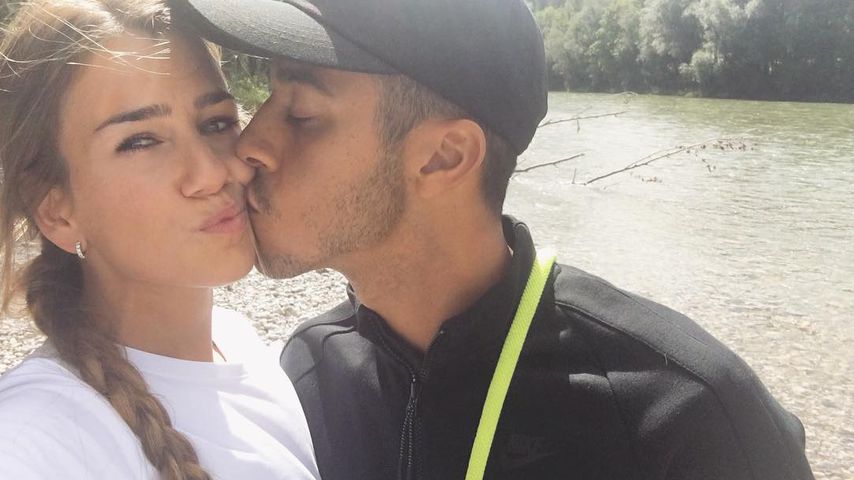 Julia Vigas und Ehemann Thiago Alcántara