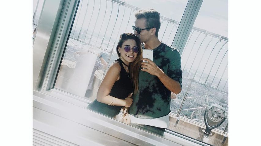 Bibi Heinicke und Julian Claßen auf einem Selfie