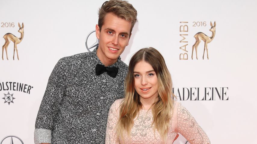 Julian Claßen und Bibi Heinicke beim Bambi 2016 in Berlin