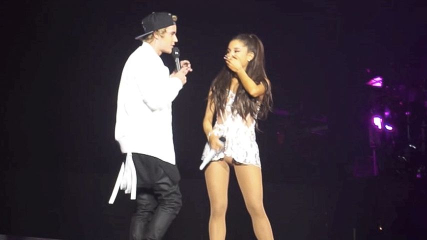 Justin Bieber und Ariana Grande