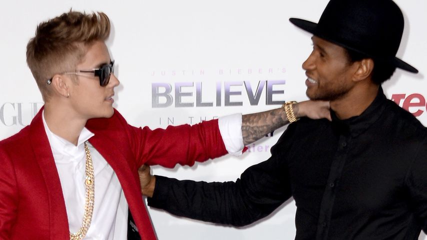 Justin Bieber und Usher