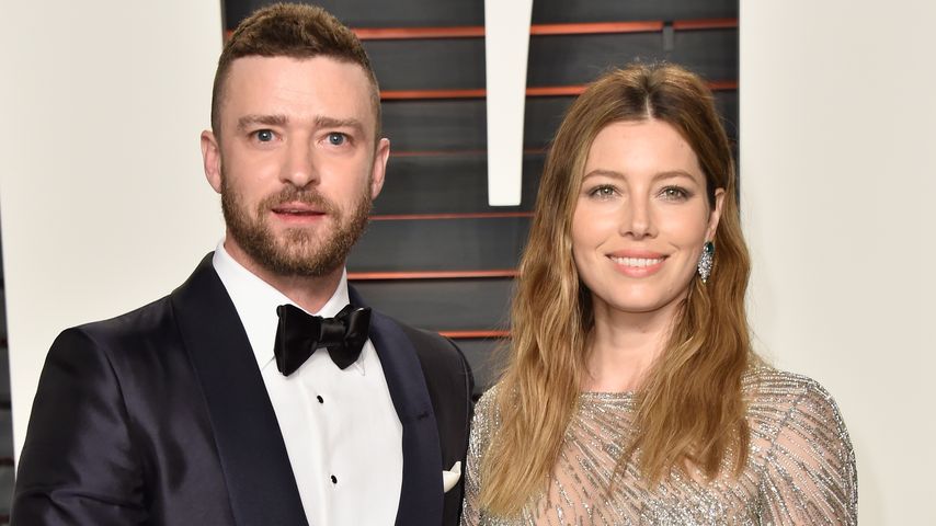 Justin Timberlake und Jessica Biel bei der Oscar-Verleihung 2016