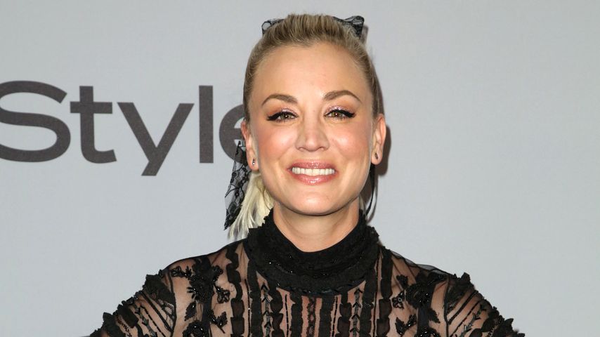 Kaley Cuoco auf der Golden Globes Party